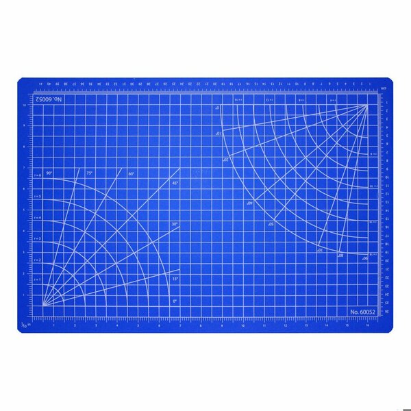 Excel Blades 12 in. x 18 in. Self Healing Cutting Mat with Measurement Grid 60003IND